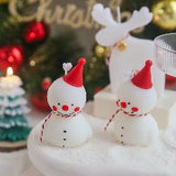 Snow Man Aromatherapy Candle